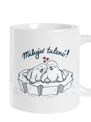 Miluju tulení klasický hrnek White