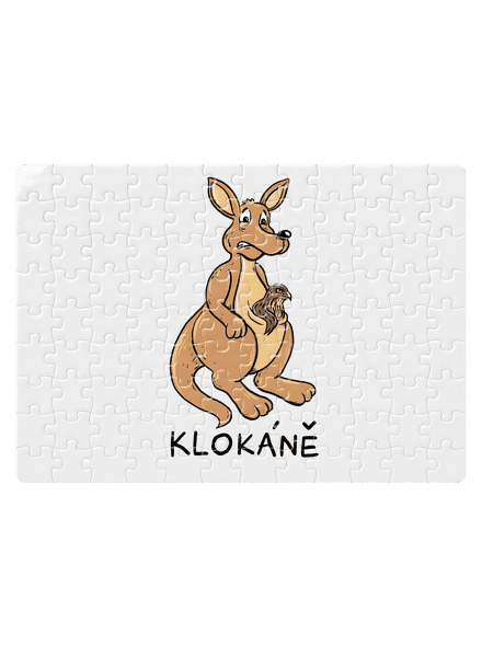 Klokáně puzzle White