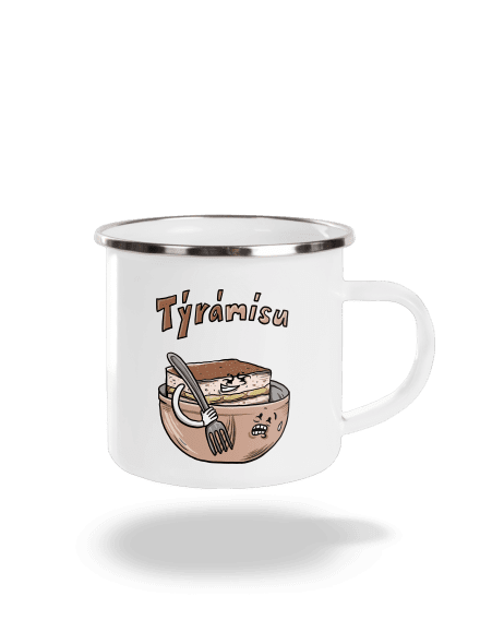 Týrámísu plecháček White