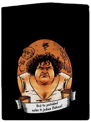 B14: Slunce seno jahody pánská mikina na zip Black