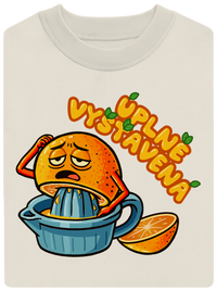 unisex mikina bez kapuce