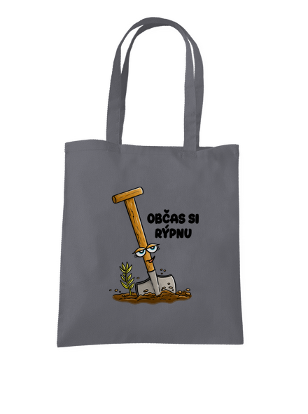 Občas si rýpnu taška Graphite grey