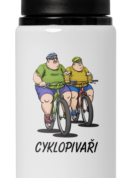 Cyklopivaři lahev na vodu White