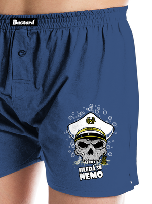 Kapitán Nemo pánské trenky Blue