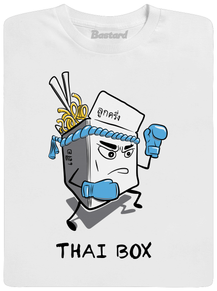 Thai box dětské tričko White