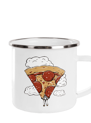 Pizzašutista plecháček White