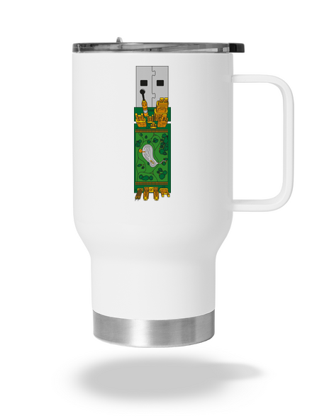 USB city termohrnek White
