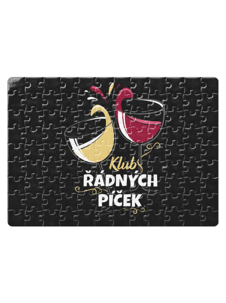 Klub řádných píček puzzle White