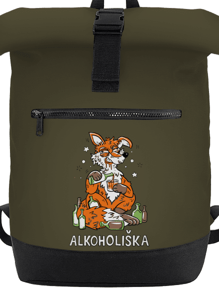 Alkoholiška batoh Military Green