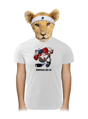 Natřeme jim to - Hokej dětské sportovní tričko White