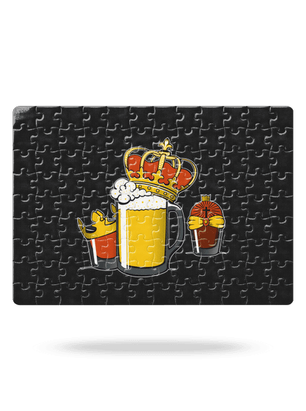 Tři králové puzzle White