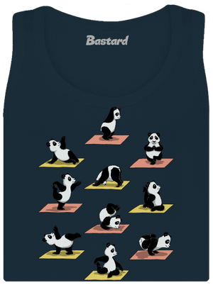 Pandí jóga dámské tílko klasické Navy