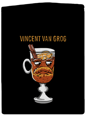 Vincent van Grog dámská mikina na zip Black