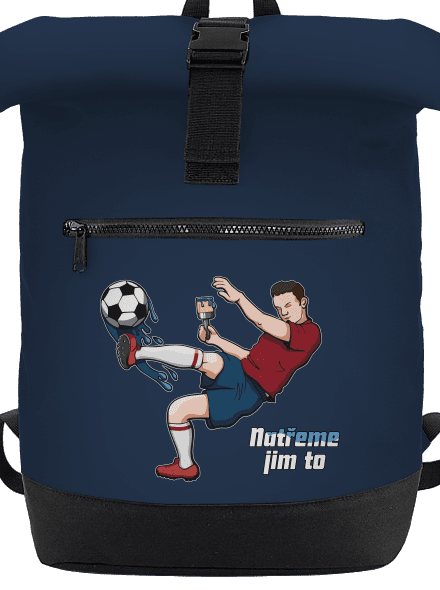 Natřeme jim to - Fotbal batoh French Navy
