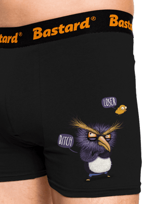 Tučňák prostě nelétá boxerky Black