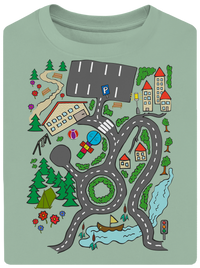 unisex tričko oversized