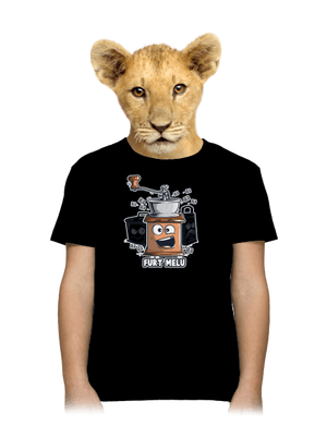 Mlýnek dětské tričko Black