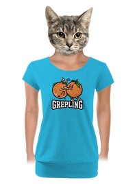 dámské tričko s lemem