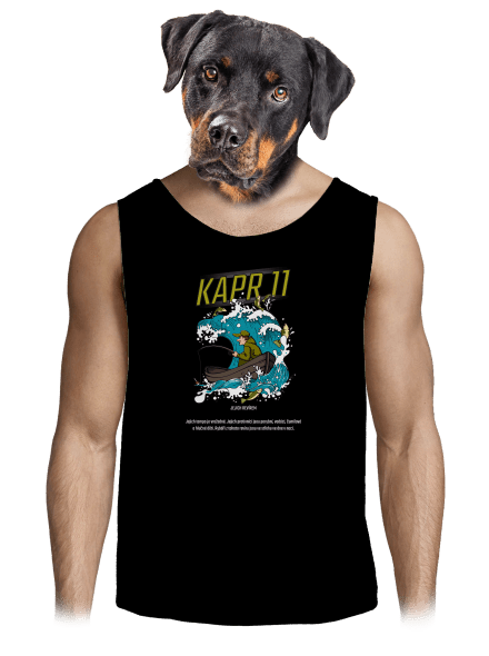 Kapr 11 pánské tílko Black