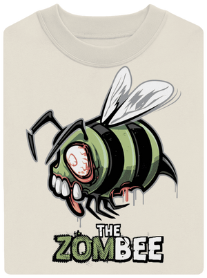 ZomBee unisex mikina bez kapuce Off White