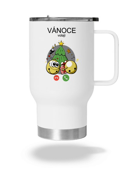 Vánoce volají termohrnek White
