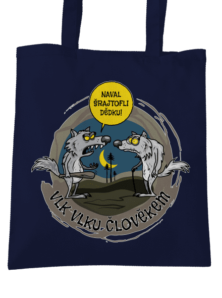 Vlk vlku člověkem taška French Navy