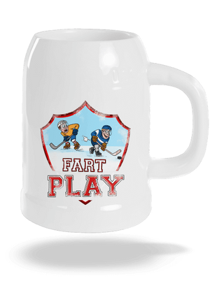 Fart Play půllitr White