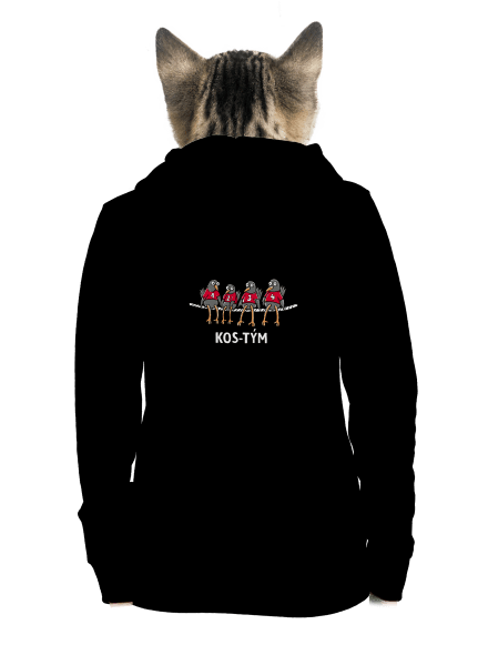 Kos-tým dámská mikina na zip Black