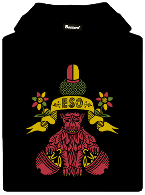 Kulový eso dámská mikina klokanka Black