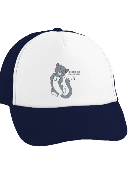Chci se pomazlit kšiltovka truckerka French Navy cap