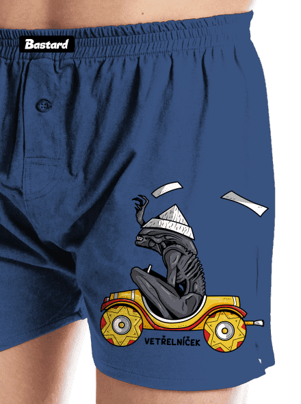 Vetřelníček pánské trenky Blue