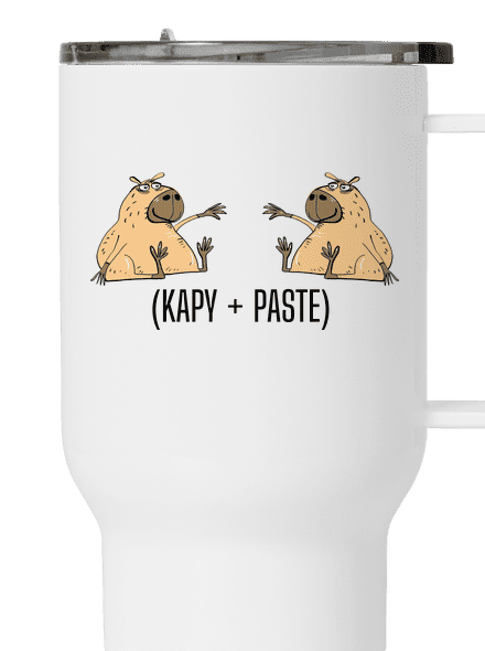 Kapy paste termohrnek White