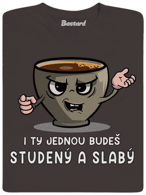 Studená káva pánské dlouhý rukáv Bear Brown