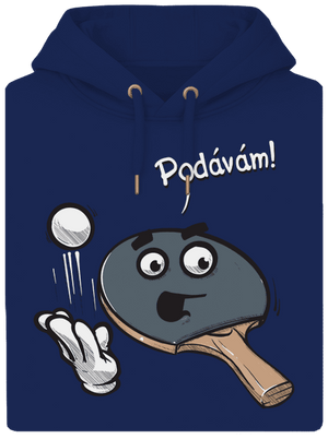 Podávám odpal unisex mikina premium Navy