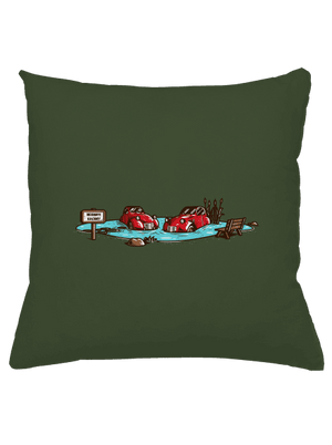 Kachny polštář Olive Green