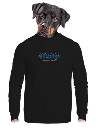 unisex mikina bez kapuce