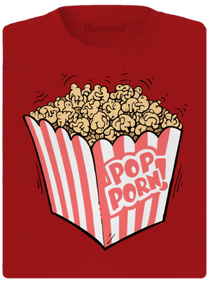 Popporn dámské sportovní tričko Red Mal