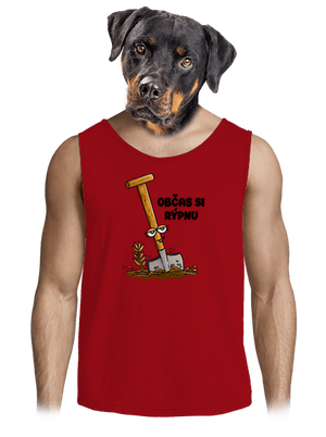 Občas si rýpnu pánské tílko Red