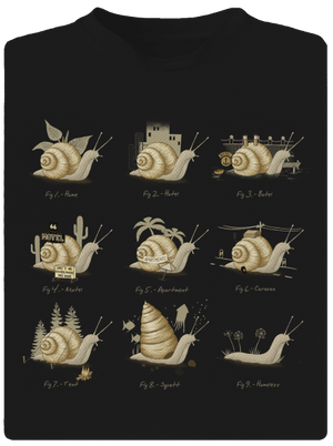 Sladký domov pánské sportovní tričko Black