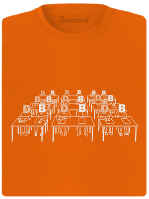 Cimrman: Debil, blbeček dámské sportovní tričko Neon Orange