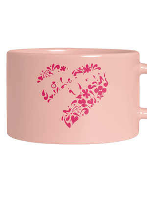 Tým nevěsty hrnek makronka Pink Macaron