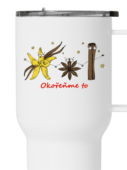 Okořeňme to termohrnek White