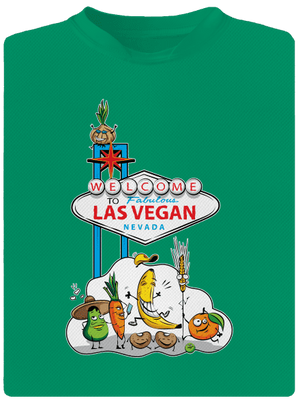 Las Vegan dětské sportovní tričko Kelly Green Mal