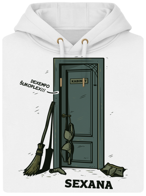 Sexana unisex mikina premium Snowwhite