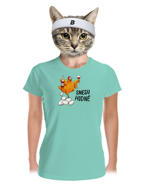 Snesu hodně dámské sportovní tričko Mint Mal