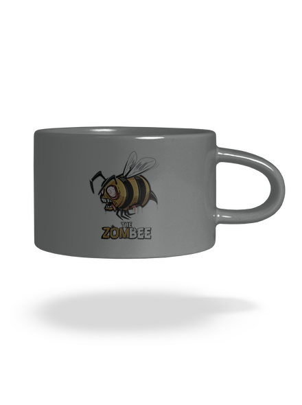 ZomBee - žlutá hrnek makronka Grey Macaron