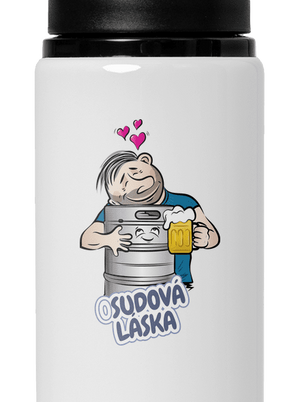 Osudová láska lahev na vodu White