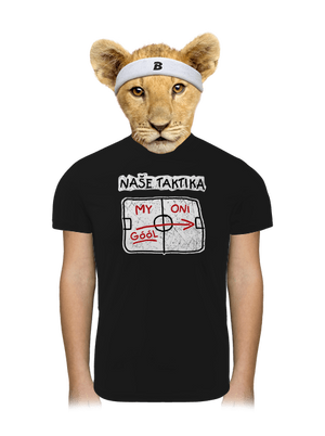 Naše taktika dětské sportovní tričko Black