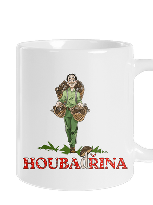 Houbadřina klasický hrnek White