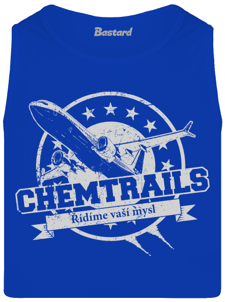 Chemtrails pánské tílko Royal Blue